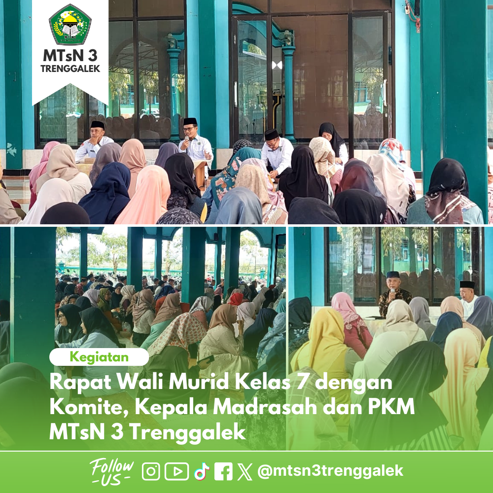 Pertemuan Wali Murid Kelas VII